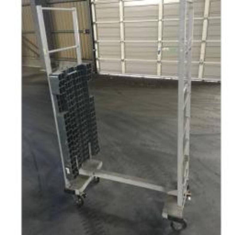 4WS台車スキッパー 程度良し中古けん引専用台車5/5 物流機器