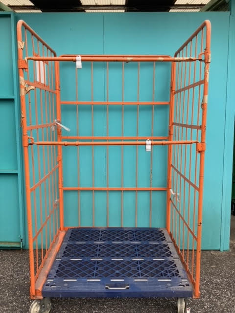 物流機器リユース レンタルのマテバンク カゴ台車