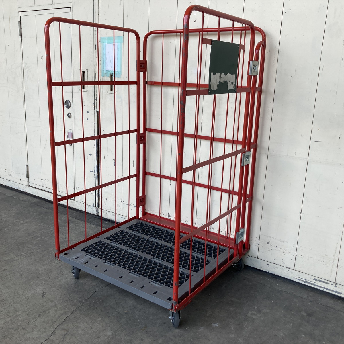 中古カゴ台車 W950×D800×H1700mm ☆在庫16台限り☆ K043