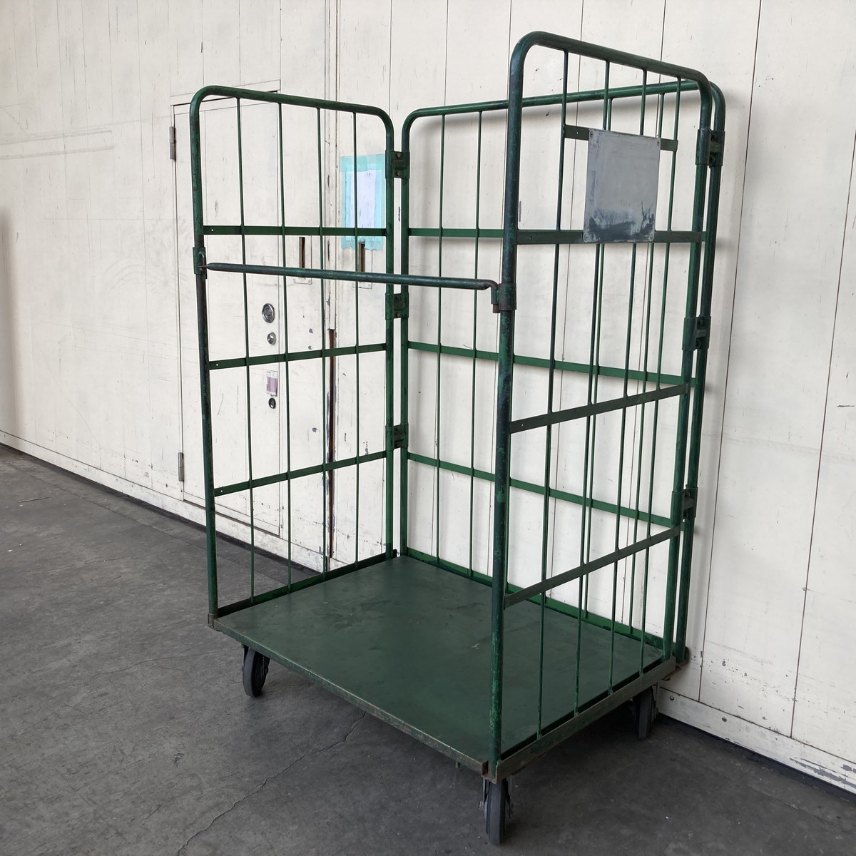 中古カゴ台車 800*600*1700 ☆在庫1台限り☆ K025
